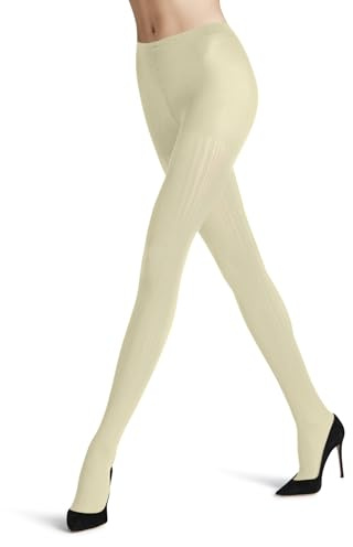 FALKE Pressure-Free Comfort Waistband Finely Ribbed Elegant Trendy Plain Fine Soft Yarn 1 Pair
