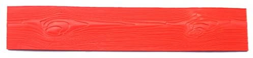 Moldes Hormigón Impreso Estera de Sello de Grano de Madera para Suelo de Hormigón, El Hormigón Moldea La Textura del Tablón de Madera, Herramientas de Estampado de Cemento para Pasarela/camino de Jard