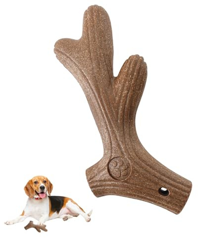 Kauspielzeug für Hunde, Knochen, Kauspielzeug für Hunde - Kauspielzeug für Hunde, Backenzahnspielzeug zum Zahnen,Molaren-Beißspielzeug, unzerstörbarer Knochen zur Zahnreinigung, Zahnungshilfe für groß