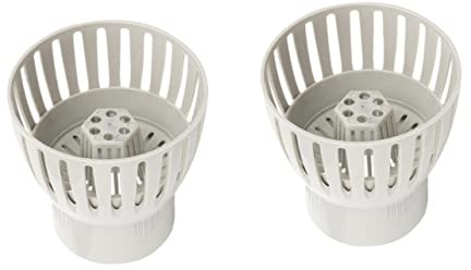 Sosoport Lot De 2 Crépines Flottantes pour Miroir Détang Décoration De Piscine Matériau Stable Décoration À Suspendre