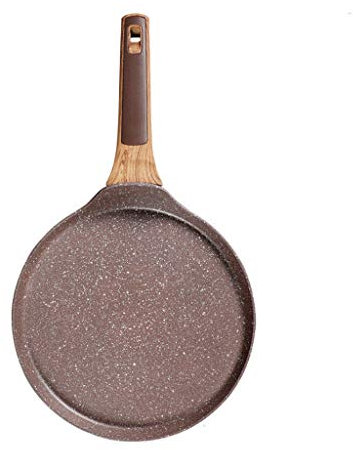 CCYENG Olla, sartén, sartén de Piedra para Hornear, sándwich, Torta, panqueque, crepera, sartén, sartén para Desayuno, Tortilla, sartén para Hornear