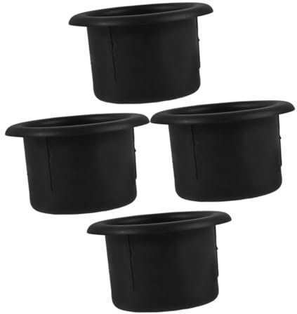 GETAJGHSD 4pezzi Portabicchieri Per Auto e Camper Inserti Antiscivolo Per Bevande Compatibile Aperture Accessori Per Veicoli Design e