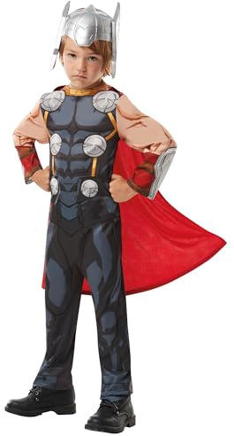 Rubie's 640835M Marvel Avengers Thor klassisk barndräkt, pojkar, medium