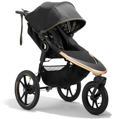 Baby Jogger® Summit X3 3-Wheel Jogging Stroller with Hand Brake One-Hand Compact Fold & All-Wheel Suspension, City Royalty