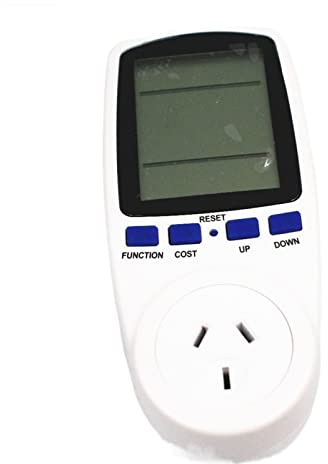 Smart Home Plug Socket Power Meter Energy Voltage Amps Electricity Usage Watt Monitor