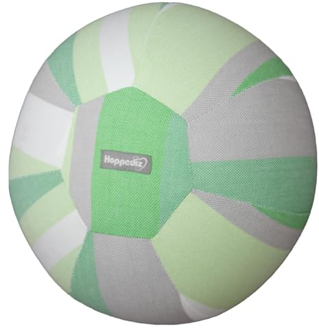 Hoppediz Luftballon-Hülle, praktischer Handtaschen Ball, Spielspaß für unterwegs und zuhause, schnell aufgepustet, Geschenkidee, 2 Luftballons inklusive, Design Wellington