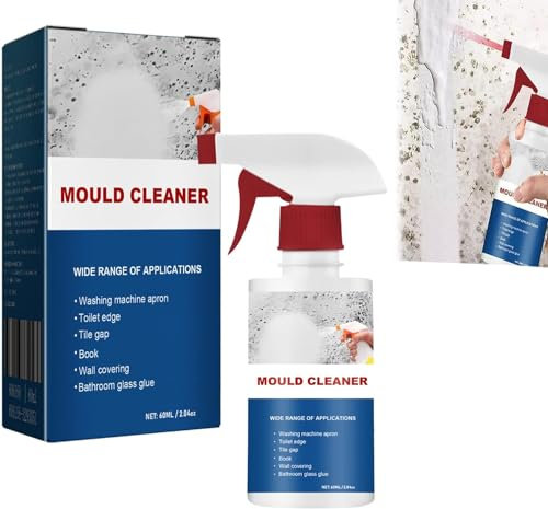 Limpiador de moho, limpiador de moho, spray de eliminación de moho de pared, limpiador de espuma, spray de espuma para eliminar moho para el hogar, spray eficaz para moho y limpiador de moho, adecuado
