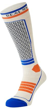 SEALSKINZ | Northwold | Solo Knee Length Thermal Ski Sock | Skiing & Winter Sports | Merino Wool | Absorbs Shock
