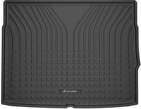 WALSER Premium Kofferraumwanne für Cupra Formentor (KM7) 07/2020-Heute, oberer Ladeboden, 100% passgenaue Kofferraum Schutzmatte - Made in EU, robuste Antirutschmatte Auto
