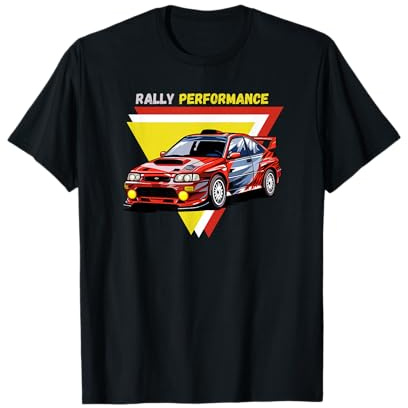 T-shirt Rally Performance - Design voiture de course - Sport automobile T-Shirt