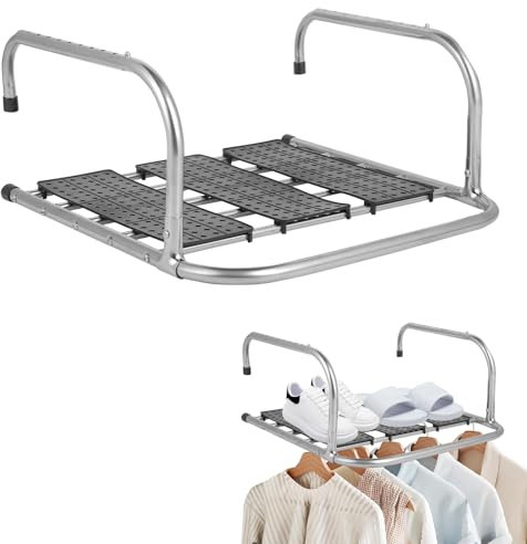 Windfromort Stendibiancheria sospesa – 40 cm – Stendibiancheria da bagno per piccoli oggetti di biancheria, salvaspazio, adatto per uso interno ed esterno