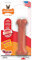 Nylabone Dura Chew Extreme Tough Dog Chew Toy Bone, Bacon Flavour, XS, for Dogs Up to 7 kg