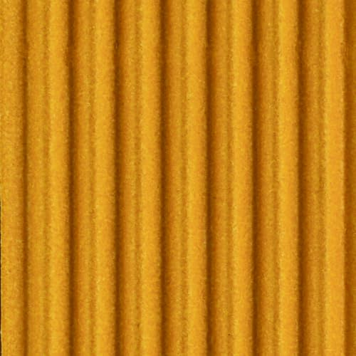 Clairefontaine 95616C - rotolo di cartone ondulato Media scanalatura 300g/m² - Formato 50x70 cm - hobby creativo - Bricolage, Attività manuali, Cartiera Creativa - Colore giallo oro