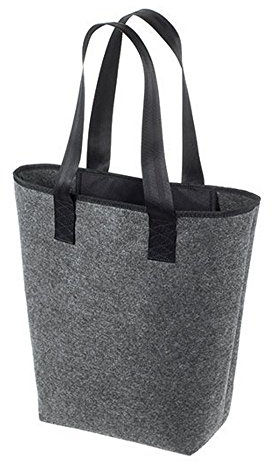 HALFAR® HF5710 Shopper Newclassic Freizeittaschen Einkaufstaschen Tasche, Farbe:Anthracite