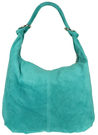 Girly Handbags Femme Hobo Italian Suede Véritable sac à bandoulière en cuir