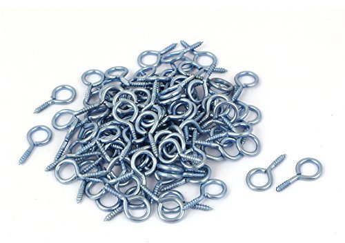 Aexit Jewelry Garden Vine Wire 2.3mm Thread Dia Eyelet Screw Eye Hook 100pcs (1a2d48efd5f9e33ca89f11b229cbe933)