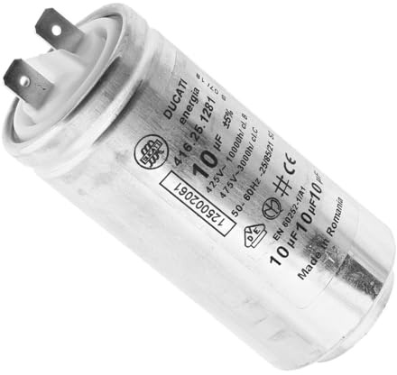 sparefixd Condensateur 10uf pour sèche-linge Electrolux