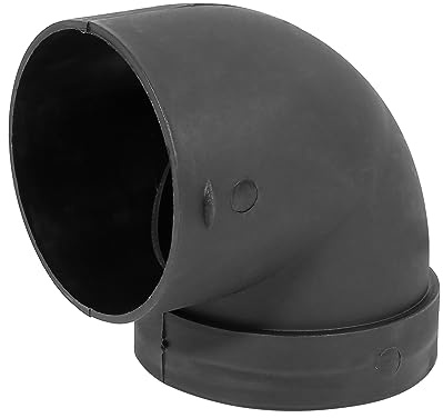 X AUTOHAUX Auto Heizung Warm Luftkanal Rohr Bogen Auslassanschluss Plastik 75mm