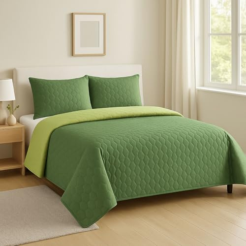 Leonardo home - Copriletto matrimoniale primavera-estate tinta unita double face 100% poliestere e 100% MADE IN ITALY.