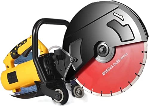 SPUZZO Wall Chaser Schneidemaschine 6800W Elektrische Wall Chaser Groove Schneidemaschine Wandschlitzmaschine Stahlbetonschneidemaschine (Color : 3551set2)