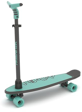 Chillafish SkatieSkootie (Skatebord und Roller in einem, Kinderfahrzeug, Mint) CPSS02MIN