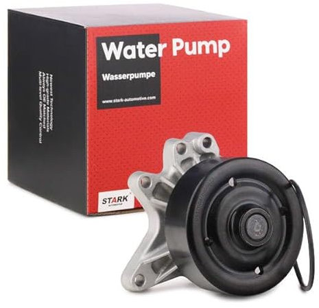 STARK SKWP-0520088 Kühlmittelpumpe Motorkühlung Wasserpumpe mit Schrauben mit Dichtring Riemenscheibe aufgepresst Betriebsart:mechanisch