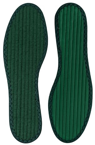 Bama Solette Moss con Anima in Vero Muschio - Suole per Scarpe che Assorbono l'Umidità per Adulti, Solette per Scarpe con Controllo dell'Umidità per la Freschezza 1 Paio - 46/47 EUR