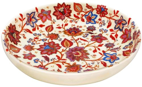 Les Jardins de la Comtesse – Plato hondo de melamina floral Ø 20 cm – Colección Jaipur