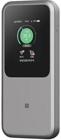 ZTE U50 Pro 5G Portable WiFi 6 3600Mbps Hotspot Router con slot per scheda SIM 10000mAh 27W Ricarica Rapida