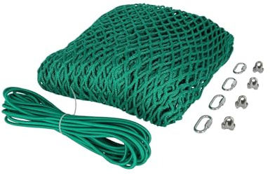 AVERDE Futtersparnetz Heunetz 4,0 x 4,0 m, 6 cm Maschenweite