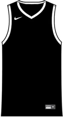 Nike Damen Team25 Basketball Stock Jersey - Schwarz