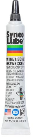 Super Synco Lube 21014 - Synthetisches Mehrzweckfett mit Syncolon (PTFE), 12g Tube