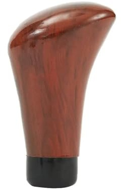 MOMOHCHGBT Pomello Cambio Universale In Legno Di Noce Grano Auto Testa Ingranaggi Leva Cambio Leva Bastone Manopola Parti Interne Auto Gear Shift Pomello Manicotti In Gomma