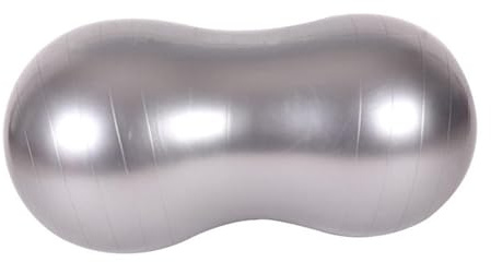 Oshhni Palla da con Arachidi, Sedia per Esercizi, Fitness, Allenamento Pilates, Allenamento, di stabilità con Pompa, Equilibrio, Palla da, Grigio