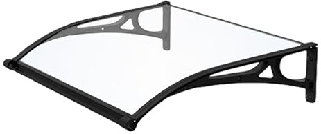 Copertura per condizionatore d'aria, copertura per pompa di calore, con drenaggio, tenda esterna per porte e finestre, protezione per compressore, riparo per patio (80 x 300 cm)