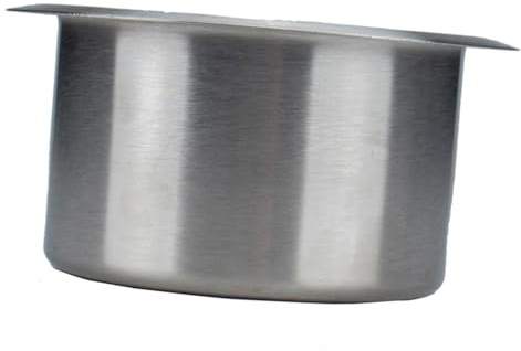 TOYANDONA Portabicchieri in Acciaio Inox per Motor Homes Supporto Pratico e Resistente per Auto Barche e Divani Portabicchiere da Incasso Antiruggine Facile da Installare e Leggero