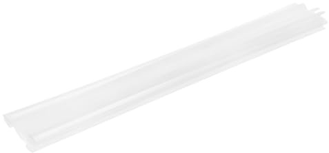 QUARKZMAN 10 Pcs Bacchette Di Saldatura In Plastica Bianca 9.5mm x 250mm | (0.4 x 10inch, Palette Per Carrelli Elevatori Bidoni, Per Riparare Serbatoi D'acqua, Nastro Piatto Di Plastica, HDPE