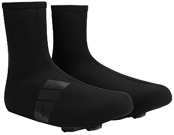 BBB Cycling Couvre-Chaussures De Cyclisme Imperméables Couvre-Chaussures Vélo De Course Et MTB Protection De Chauaasures pour Homme Et Femmes Heavyduty OSS BWS-02B Noir 39/40