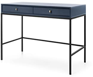 PIASKI Toeletta 104 cm Mono INDIGO, Toilette, Tavolo per Trucco, Mobili Moderni, Mobile con Gambe
