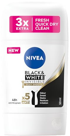 NIVEA Lot de 2, 2 x 50 ml, protection 48H pour femme Noir et blanc
