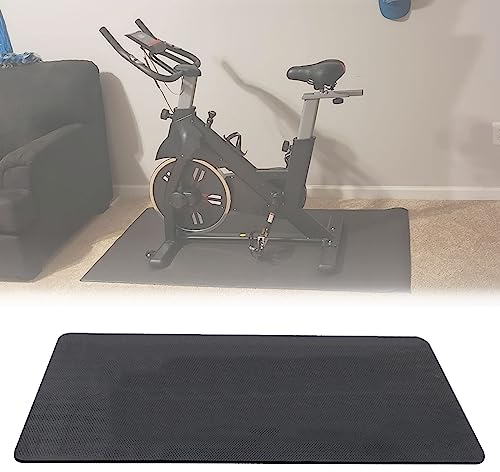 WORDFUN Bodenschutzmatte - Sport Laufband Matte, Unterlegmatte Schalldämmend- Antivibration- AntiRutsch, Fitnessgerätematte, Wiederstandsfähige, Für Heimtrainer, Crosstrainer, Rudergerät