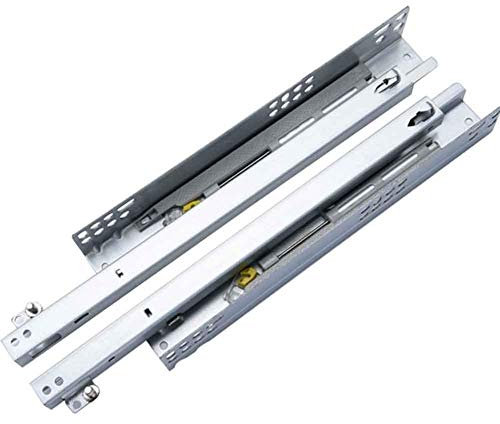 Tastaturauszug, robuste Kugellagerauszüge, Computer-Schubladenablage-Zubehör, Schubladenboden montierte Schiene, Schrankmöbel, Fabrik, untere Schubladenschiene. (Größe: 16 Zoll) (10 Zoll) (1