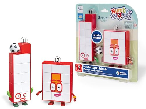 Learning Resources Numberblocks Eleven And Twelve Figures Ages 3+ | Discover New Number Friends, Character Play Supports Number Recognition, Counting Confidence And Storytelling