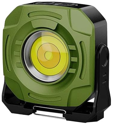 Luz de Trabajo Magnética | Luz Magnética Impermeable Con Rotación 360° Y 2400LM,Herramienta para Inspección de Camiones Taller de Pintura Soldadura Nocturna