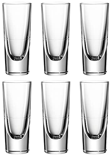 LEONARDO Gilli 035455 Set 6 Bicchieri da Grappa