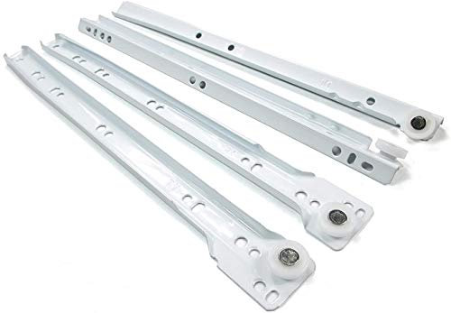 FURNICA Roller Drawer Runners/Slides (500mm)