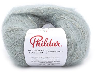Strickgarn Phil Mohair Seide Lurex Mandel Phildar