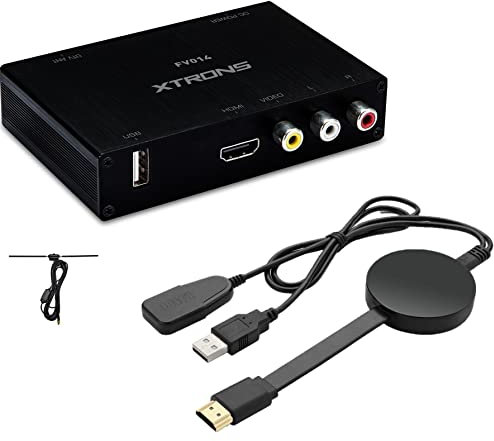 Car Digital DVB-T/T2 TV Box Freeview HDMI HD USB TV Tuner Receiver + 4K Wireless Display Adapter Airplay Miracast Dongle