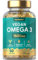 Omega 3 Vegano 1500mg de Aceite de Algas (DHA + EPA 690mg) | 60 Cápsulas Blandas | Aceite de Origen Vegetal | 100% Vegan | de Horbaach