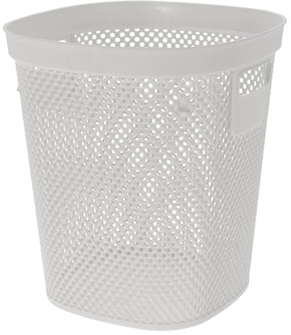 Mojawo Papierkorb Mülleimer Abfalleimer Papiereimer Büroeimer Kunststoff Höhe ca. 30cm 12 Liter Abfallsammler Müllbehälter
